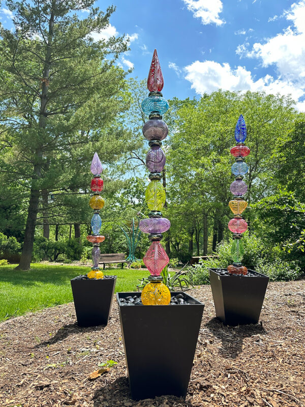 Three rocket totems