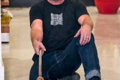 Hot Glass with Visiting Artosts Alex Stisser and John Miller.