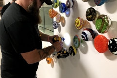 Veterans of Scott Community College Admissions Wall Installation